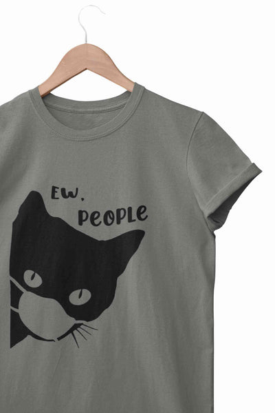 Ew People Mens Half Sleeves T-shirt- FunkyTeesClub