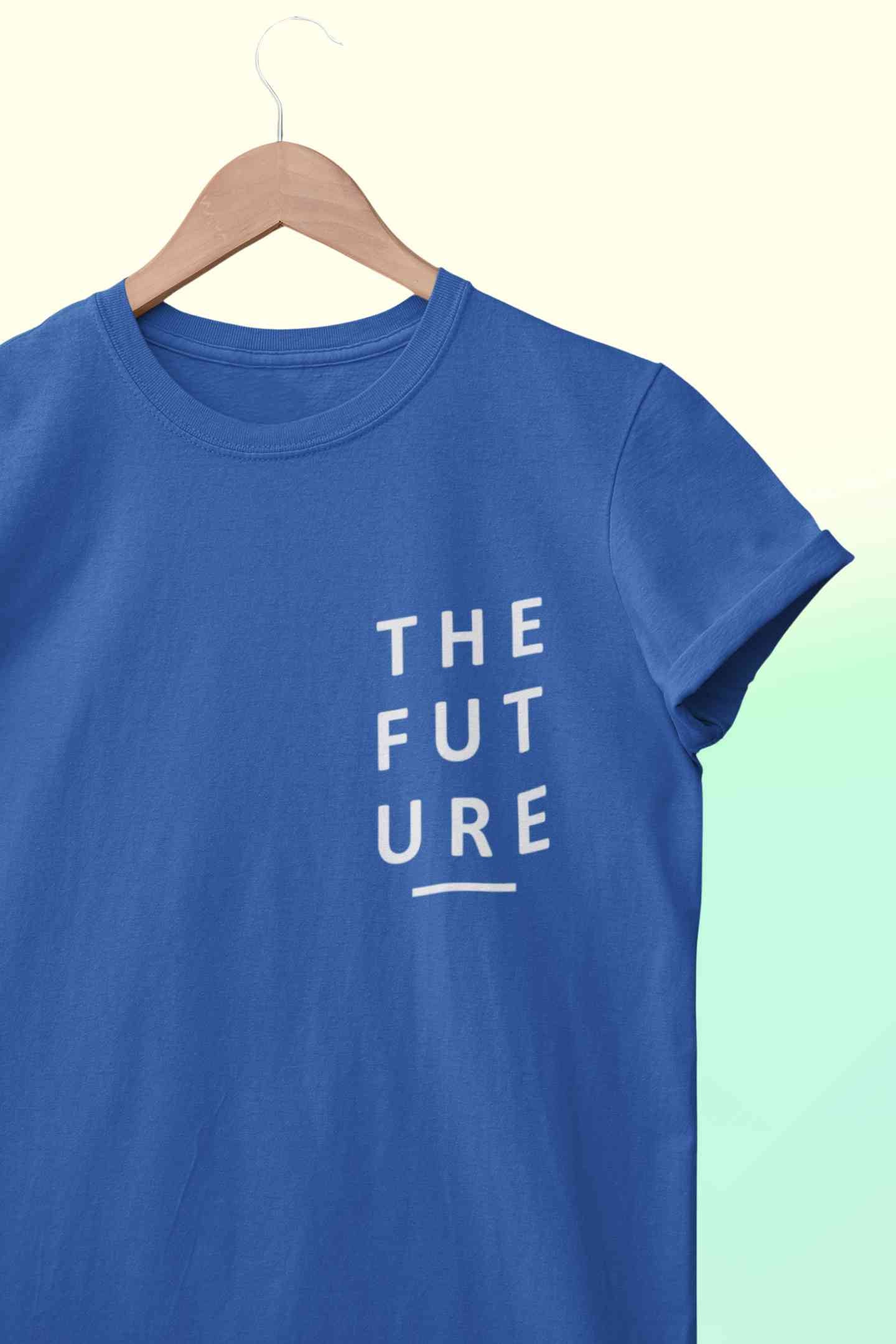 Future Women Half Sleeves T-shirt- FunkyTeesClub