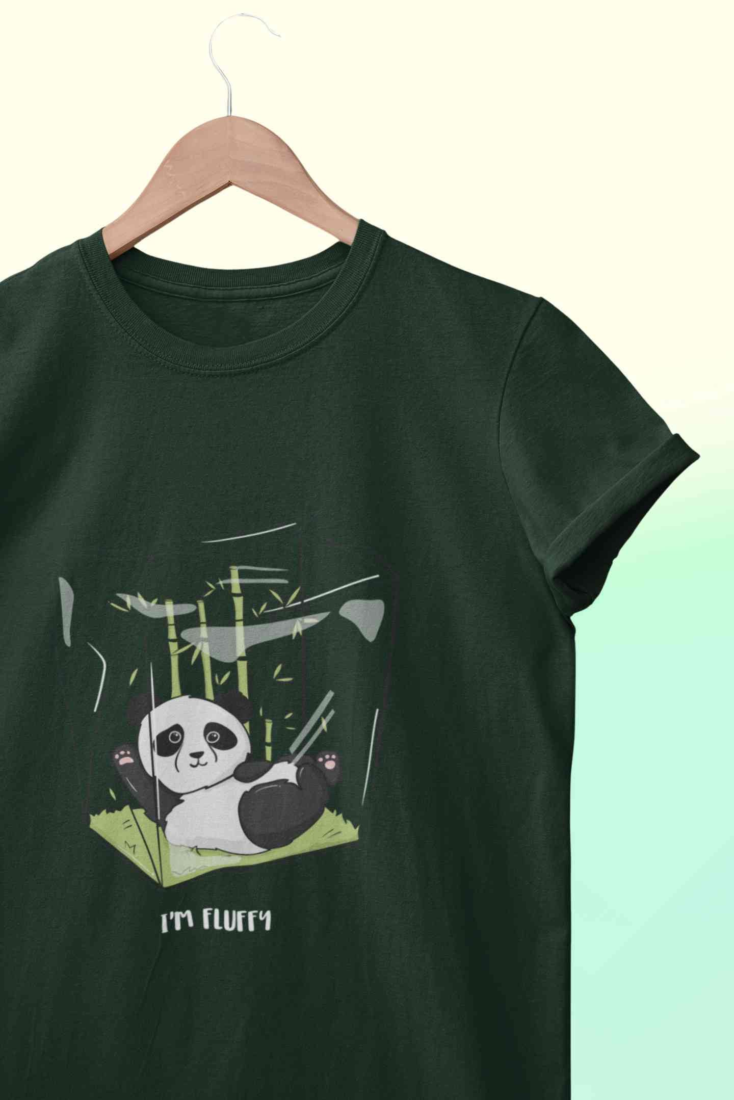 I Am Fluffy Mens Half Sleeves T-shirt- FunkyTeesClub