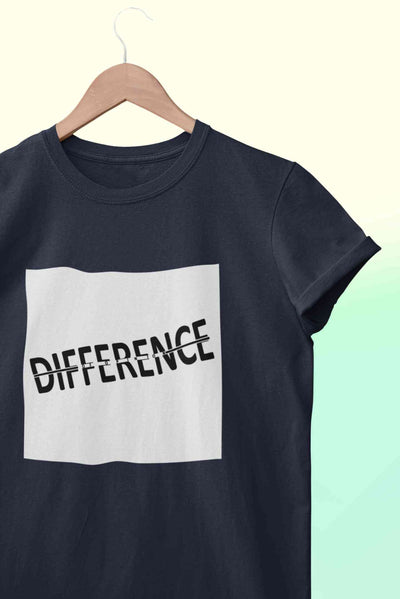 Difference Of Opinion Mens Half Sleeves T-shirt- FunkyTeesClub