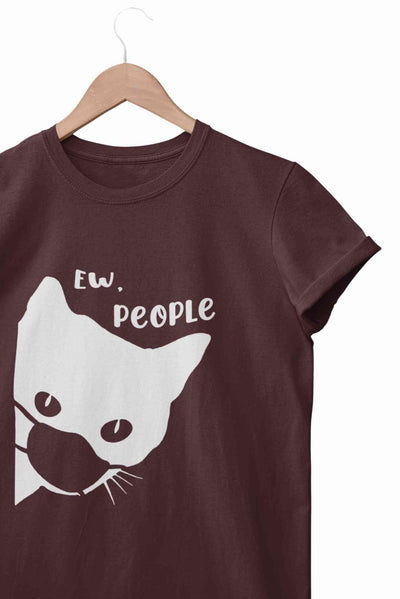 Ew People Mens Half Sleeves T-shirt- FunkyTeesClub