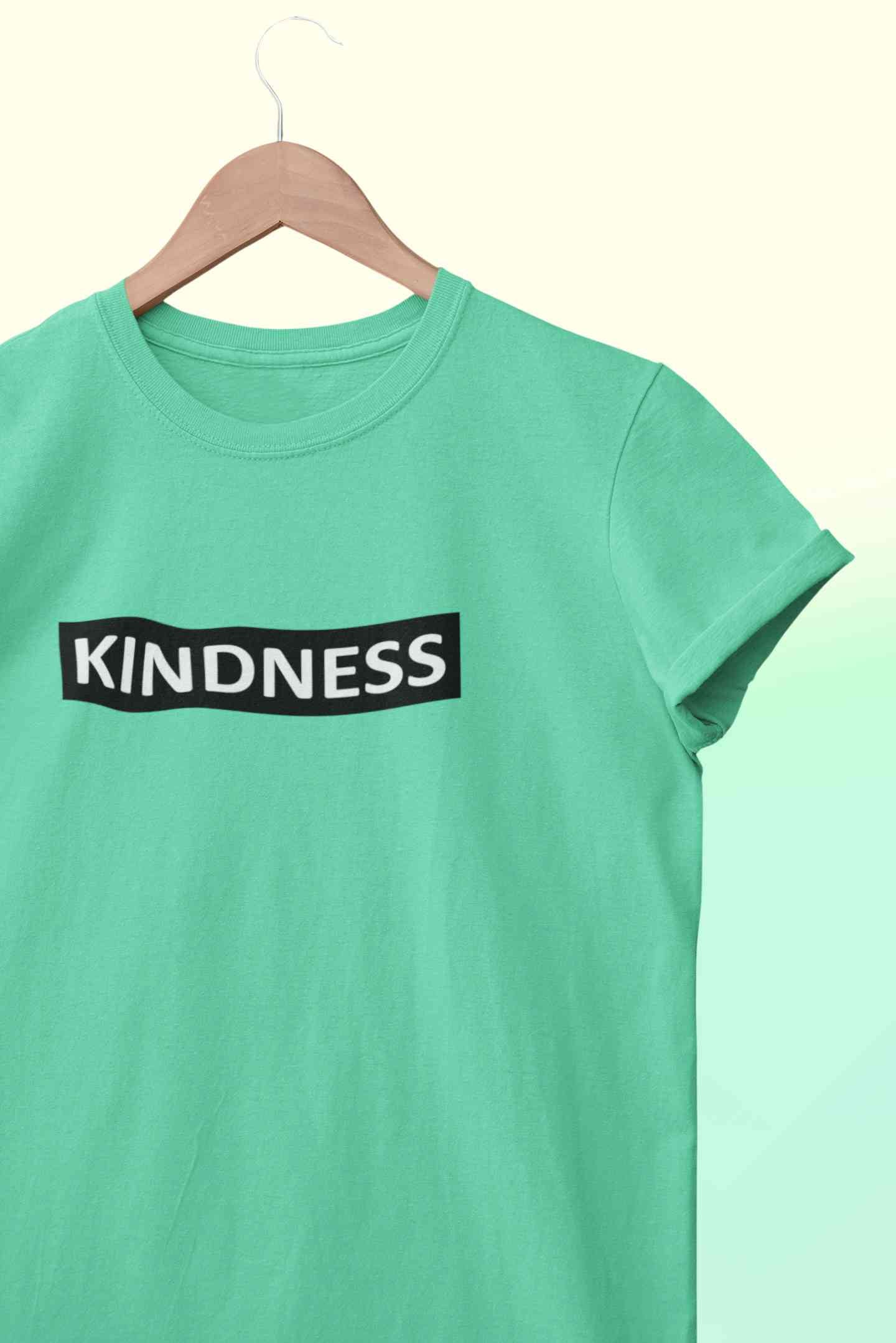 Kindness Mens Half Sleeves T-shirt- FunkyTeesClub