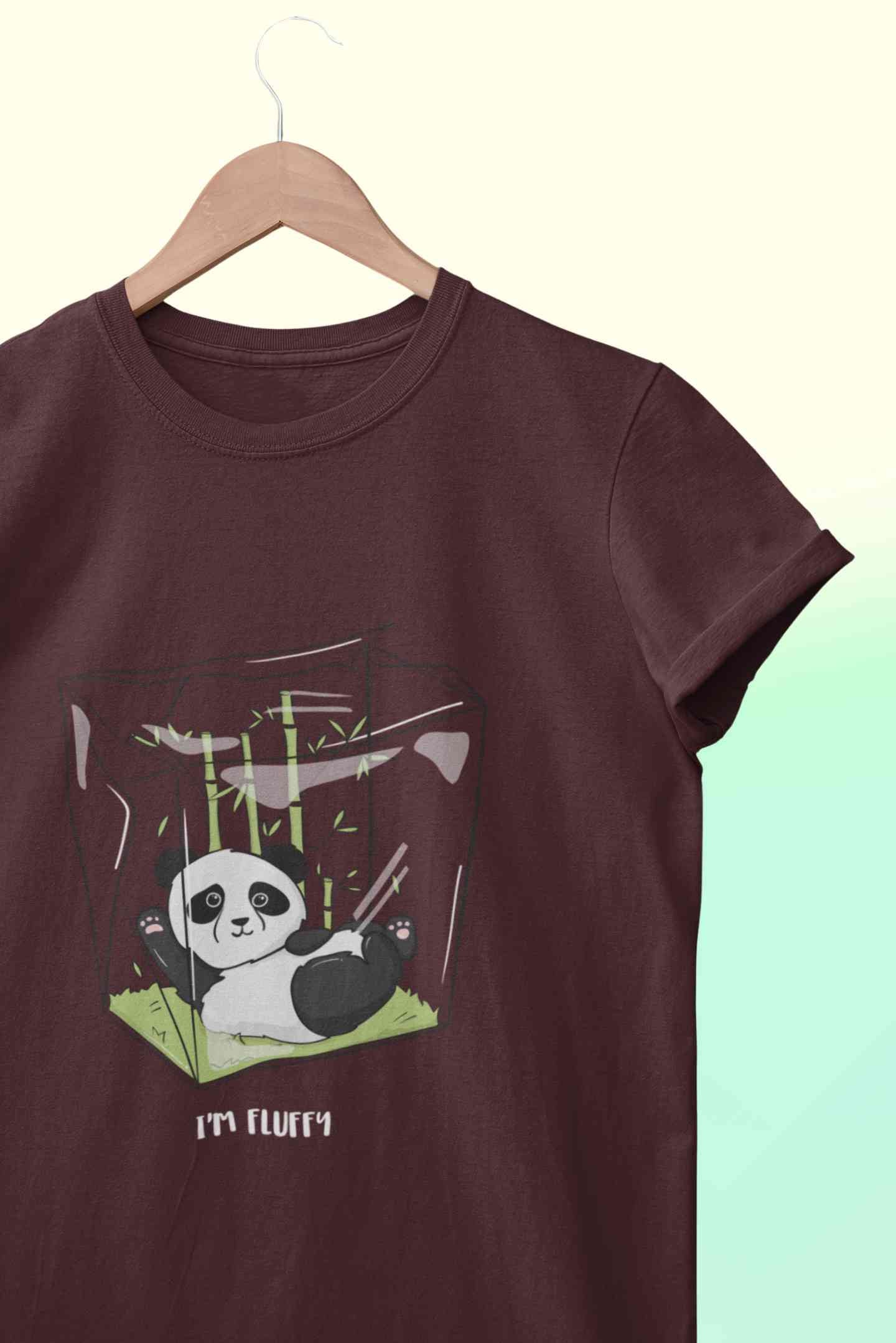 I Am Fluffy Mens Half Sleeves T-shirt- FunkyTeesClub