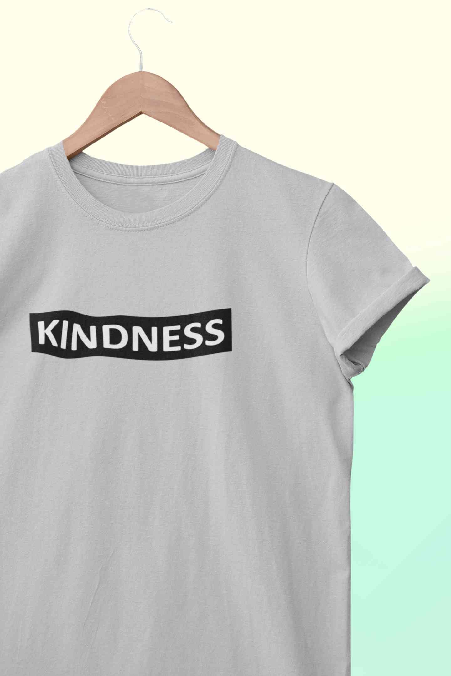 Kindness Women Half Sleeves T-shirt- FunkyTeesClub