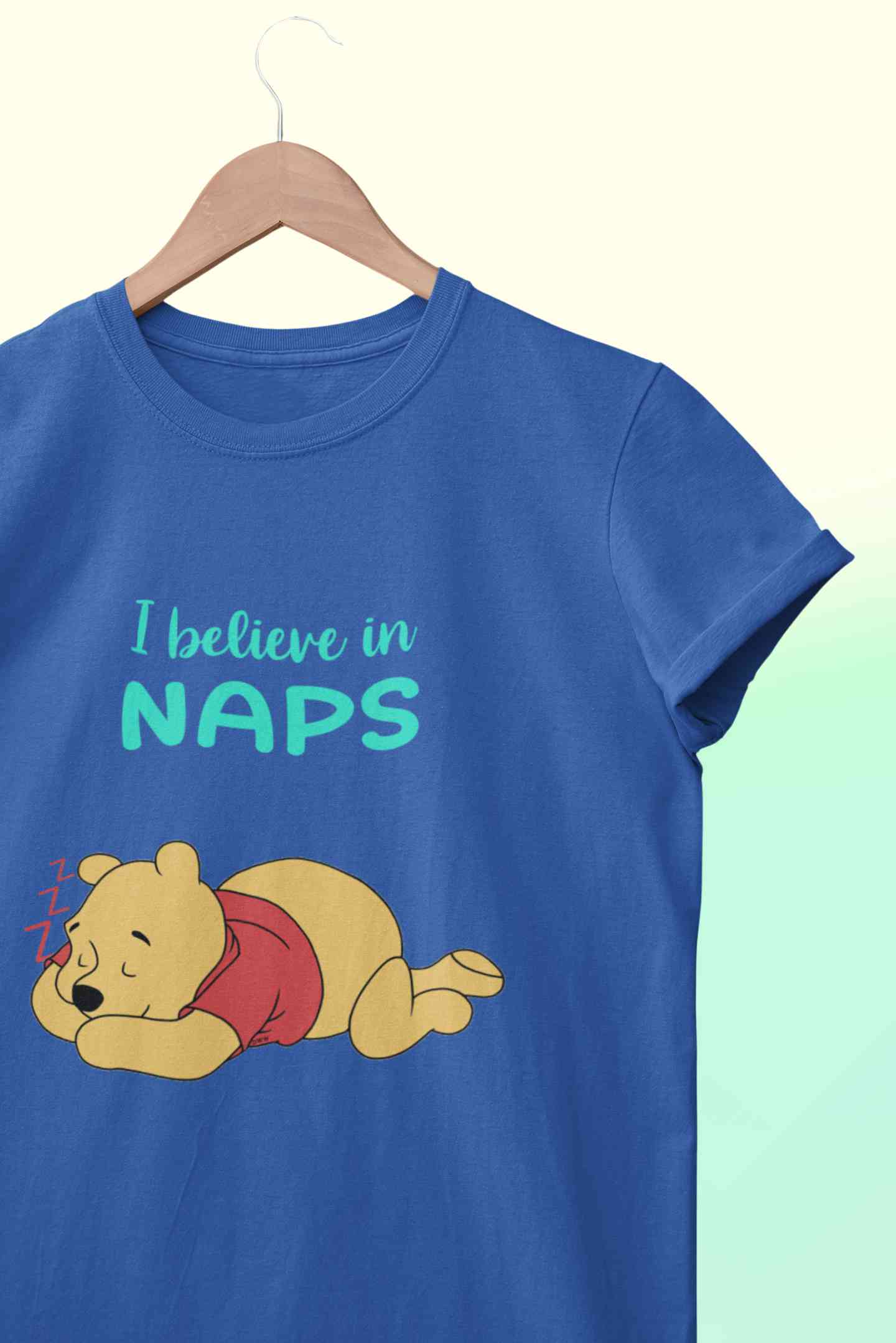 I Believe In Naps Women Half Sleeves T-shirt- FunkyTeesClub