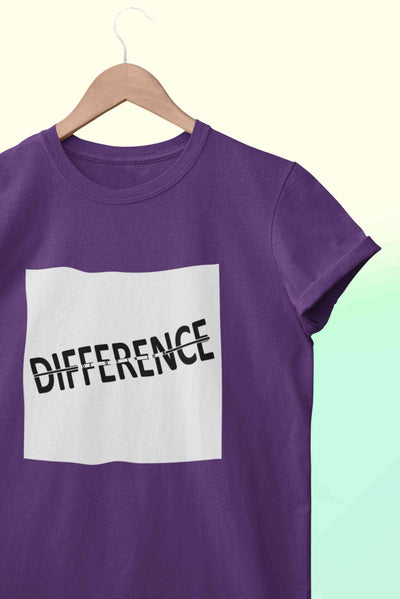 Difference Of Opinion Mens Half Sleeves T-shirt- FunkyTeesClub
