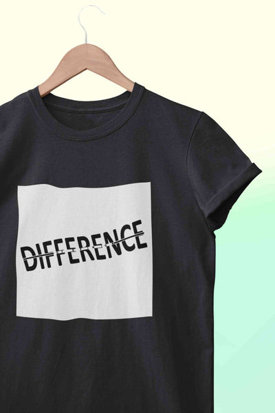 Difference Of Opinion Mens Half Sleeves T-shirt- FunkyTeesClub