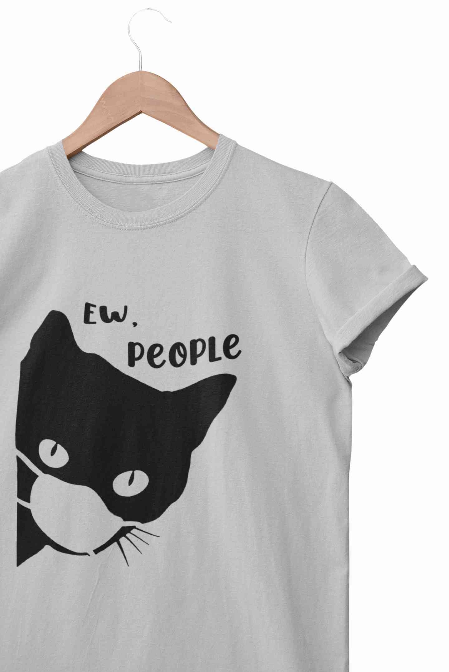 Ew People Women Half Sleeves T-shirt- FunkyTeesClub