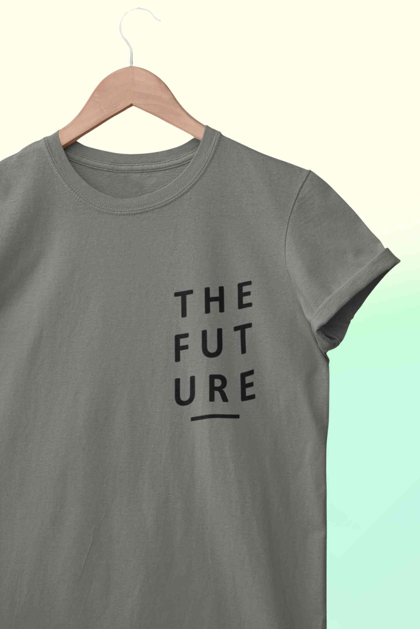 Future Women Half Sleeves T-shirt- FunkyTeesClub