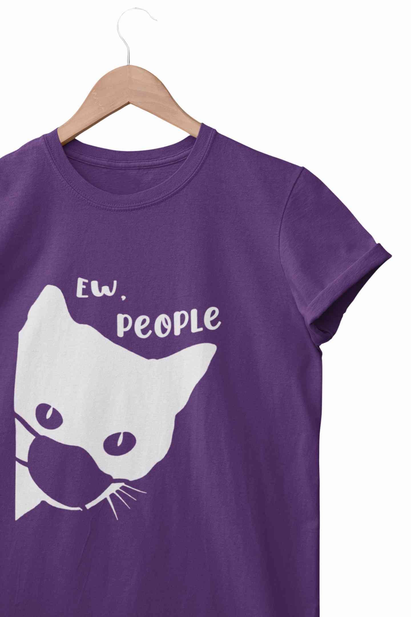 Ew People Women Half Sleeves T-shirt- FunkyTeesClub