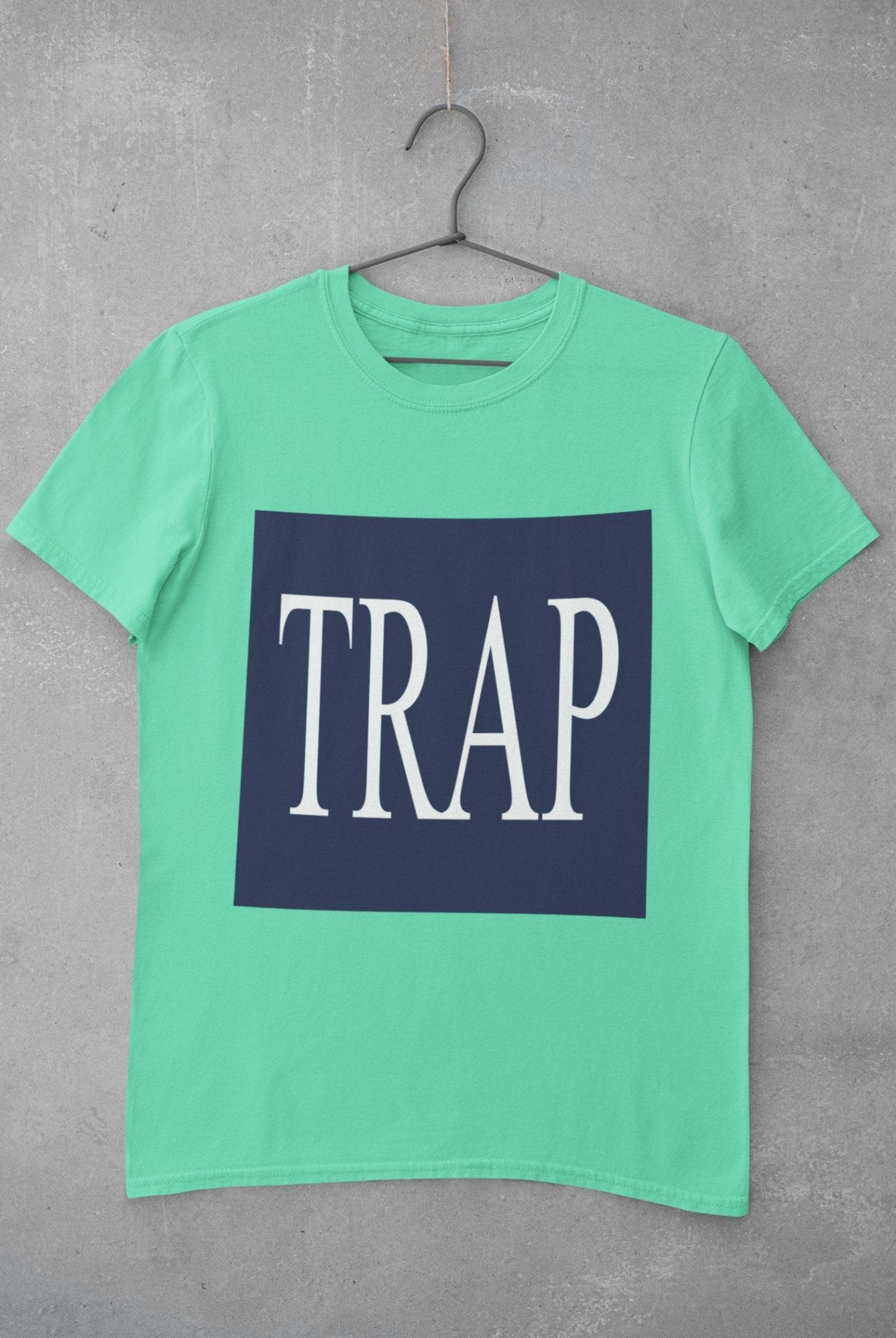 Trap Mens Half Sleeves T-shirt- FunkyTeesClub - Funky Tees Club