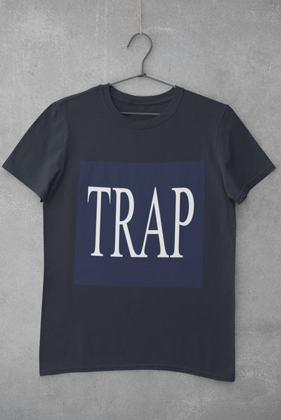 Trap Mens Half Sleeves T-shirt- FunkyTeesClub - Funky Tees Club