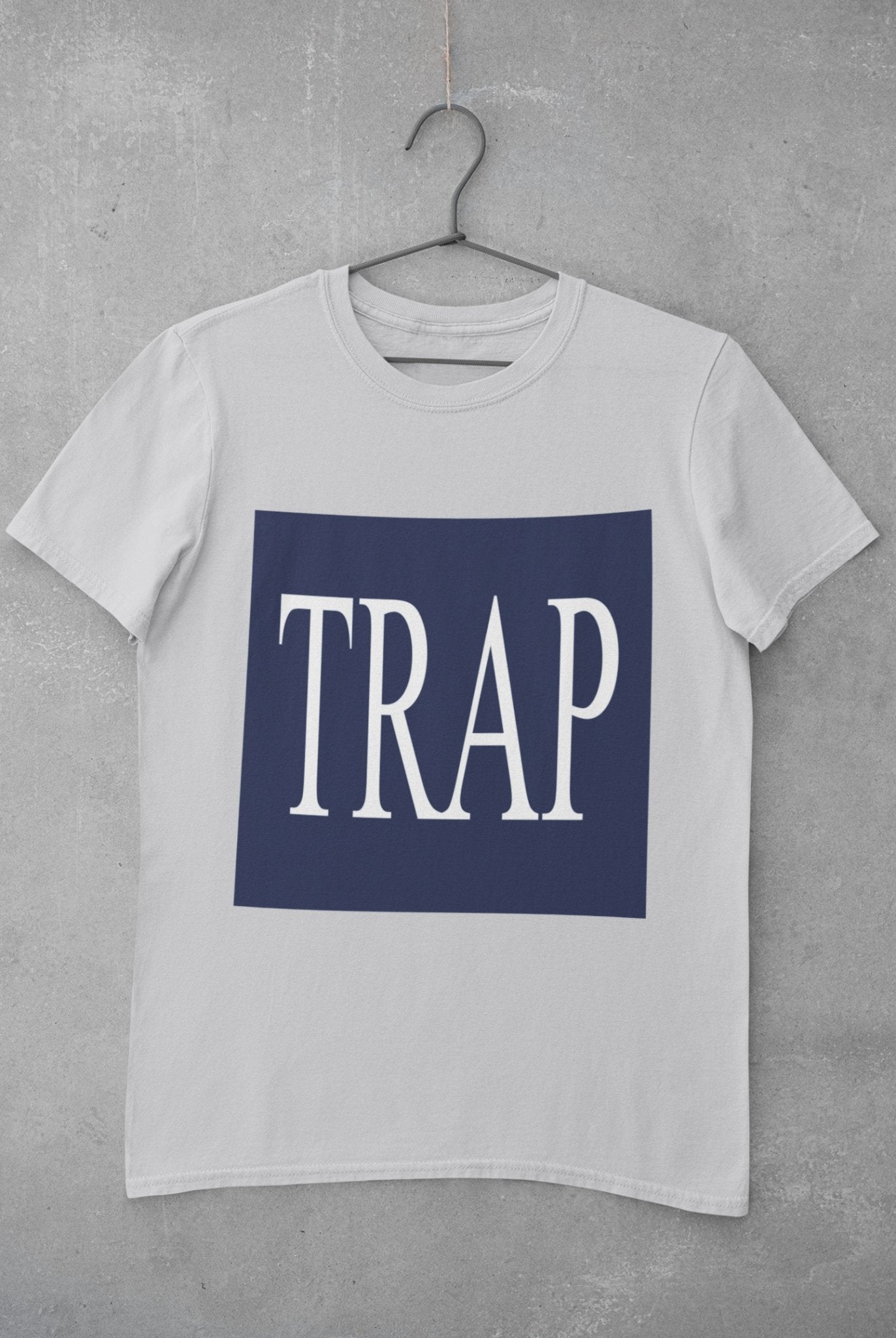 Trap Mens Half Sleeves T-shirt- FunkyTeesClub - Funky Tees Club
