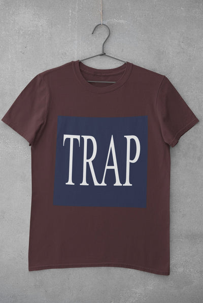 Trap Mens Half Sleeves T-shirt- FunkyTeesClub - Funky Tees Club