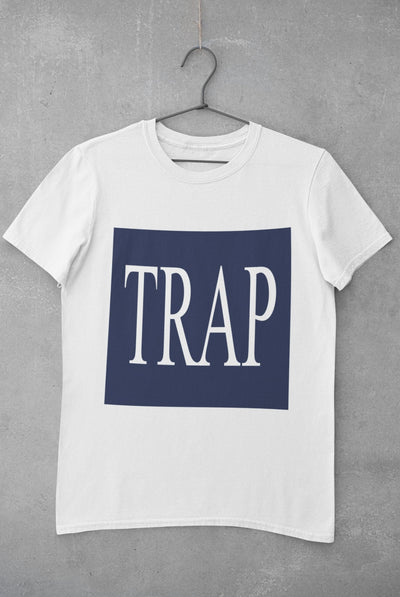 Trap Mens Half Sleeves T-shirt- FunkyTeesClub - Funky Tees Club