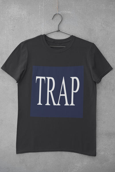 Trap Mens Half Sleeves T-shirt- FunkyTeesClub - Funky Tees Club