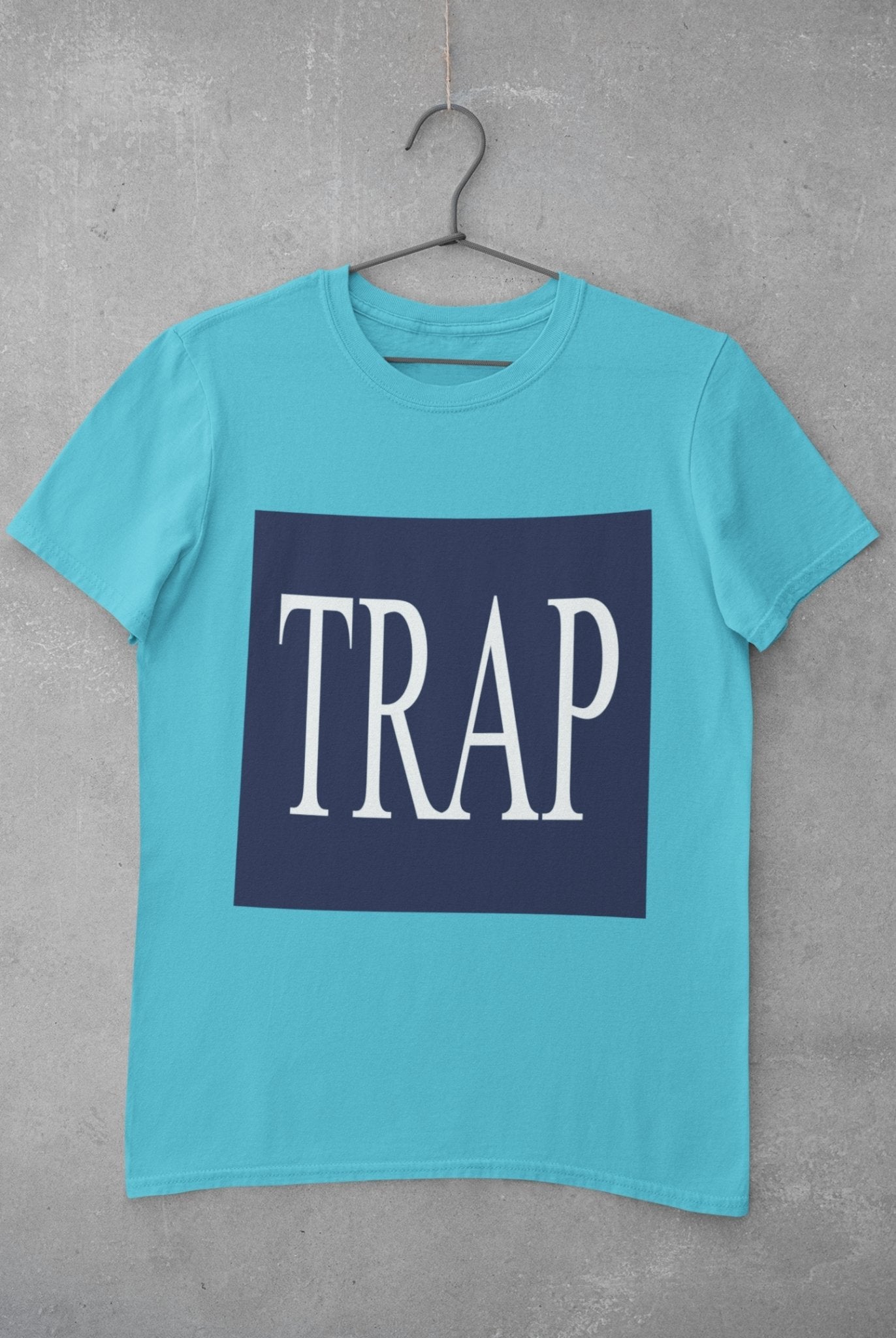 Trap Mens Half Sleeves T-shirt- FunkyTeesClub - Funky Tees Club