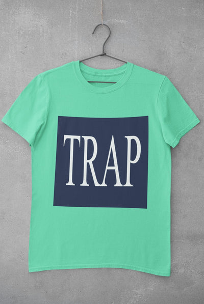 Trap Women Half Sleeves T-shirt- FunkyTeesClub - Funky Tees Club