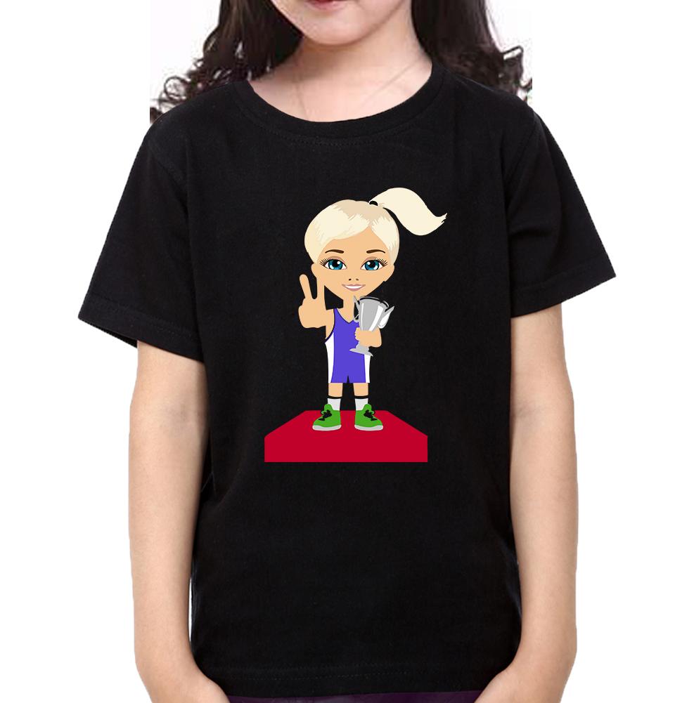 Trophy Mother and Daughter Matching T-Shirt- FunkyTeesClub - Funky Tees Club