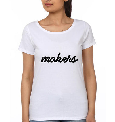 Trouble Maker BFF Half Sleeves T-Shirts-FunkyTees - Funky Tees Club