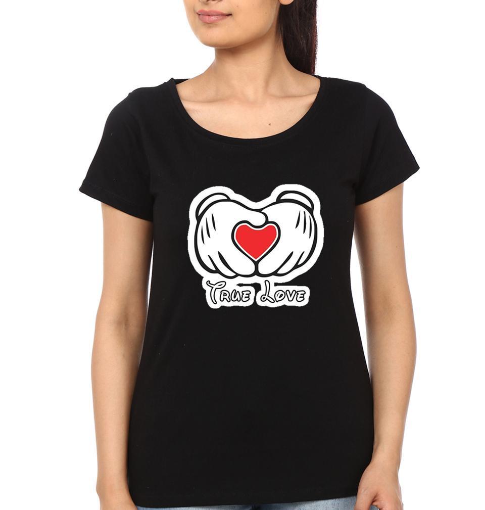 True Love Couple Half Sleeves T-Shirts -FunkyTees - Funky Tees Club