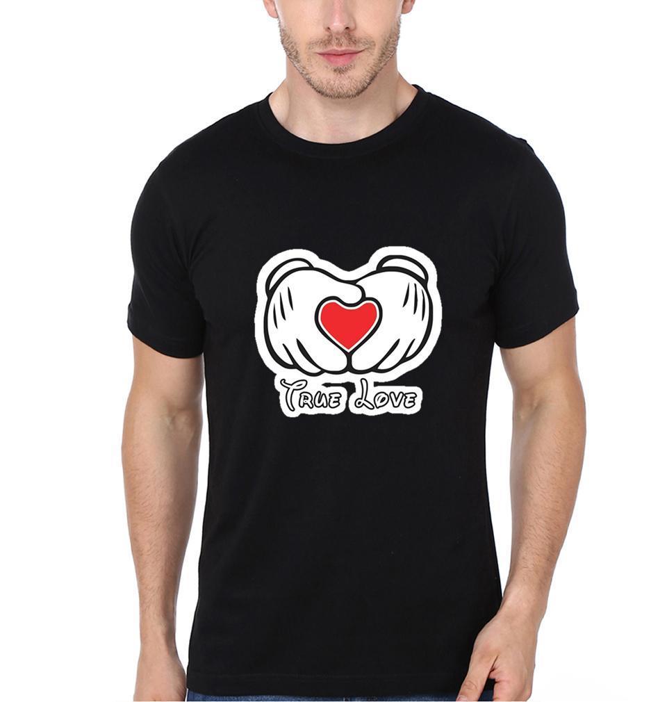 True Love Couple Half Sleeves T-Shirts -FunkyTees - Funky Tees Club