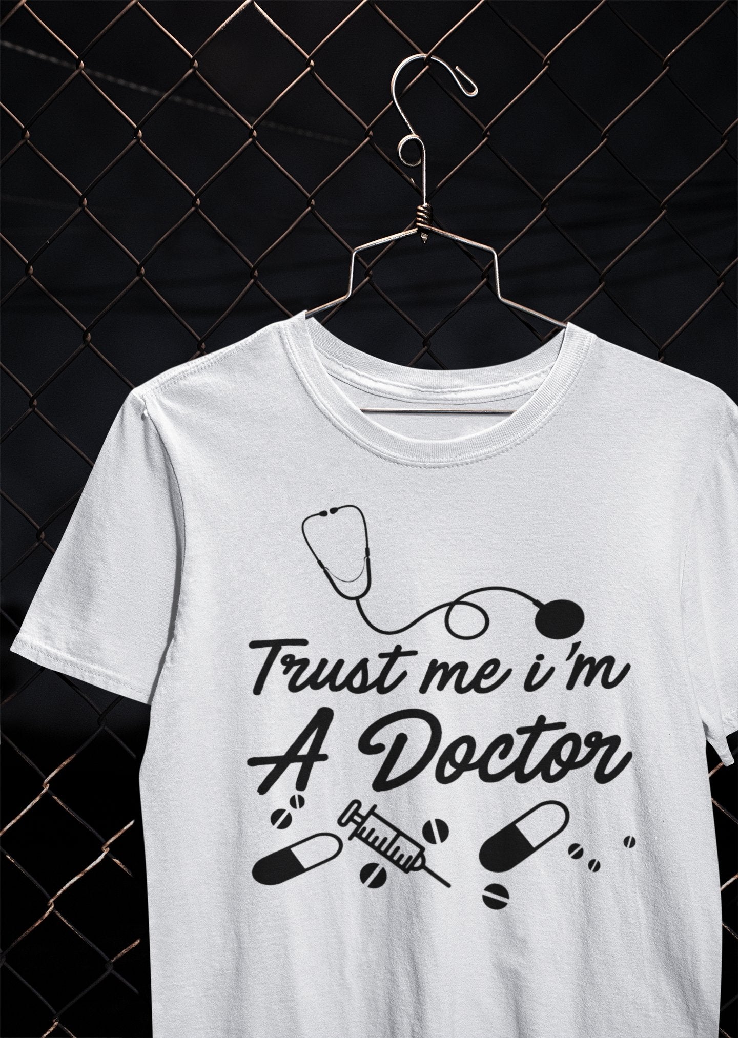 Trust Me I Am A Doctor Women Half Sleeves T-shirt- FunkyTeesClub - Funky Tees Club