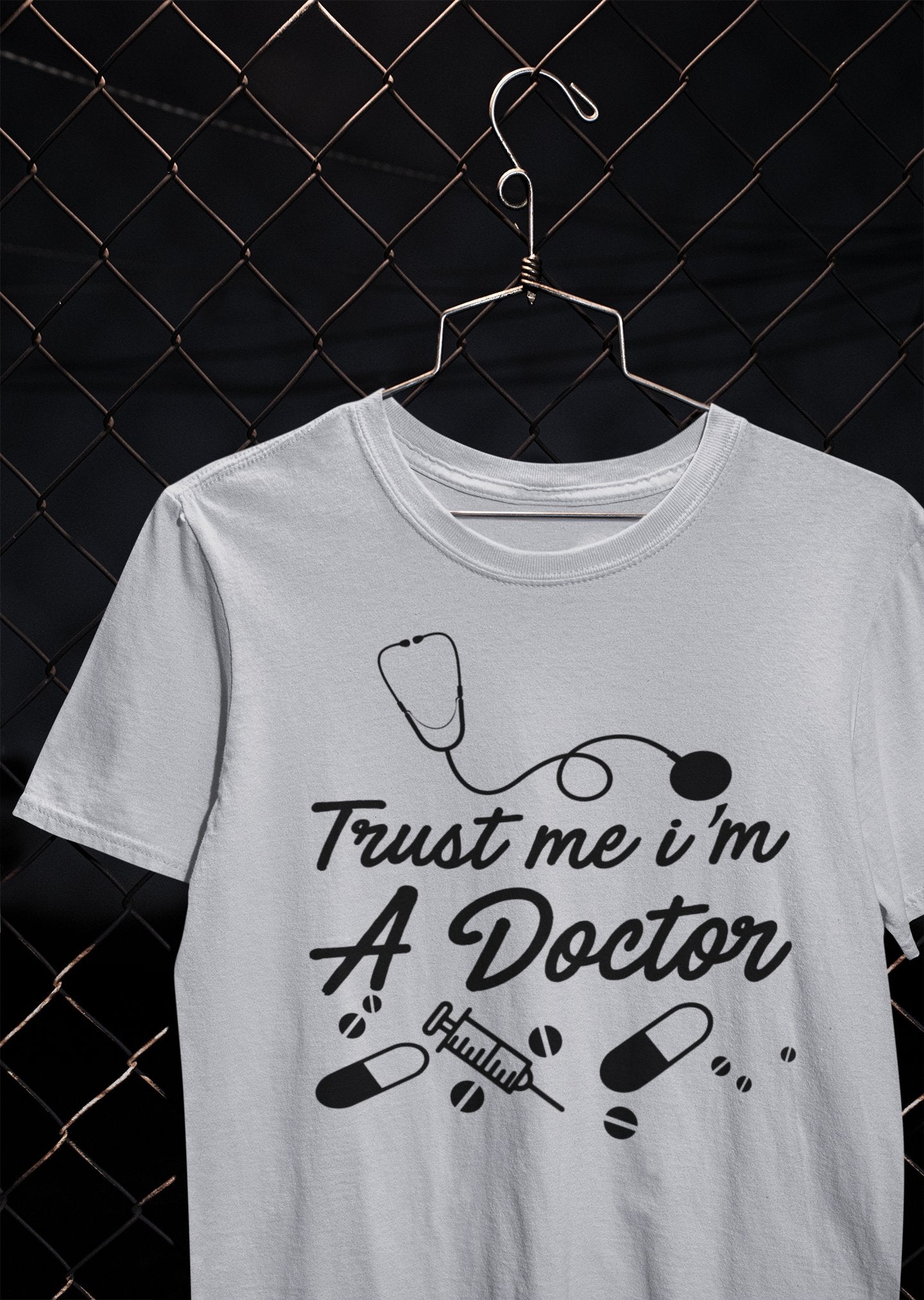 Trust Me I Am A Doctor Women Half Sleeves T-shirt- FunkyTeesClub - Funky Tees Club