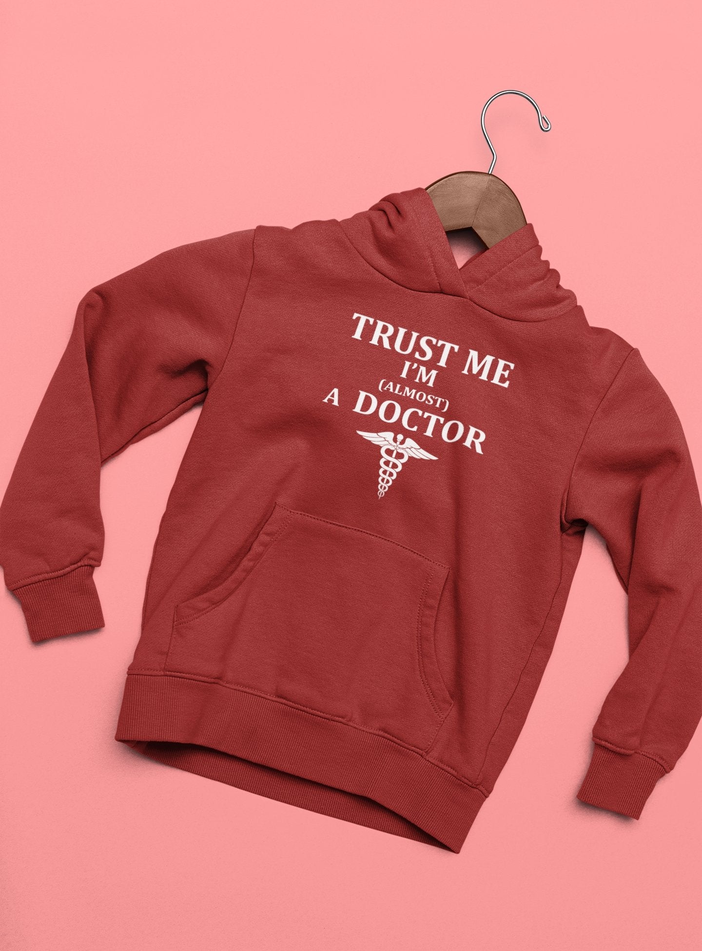 Trust Me I Am Almost A Doctor Men Hoodies-FunkyTeesClub - Funky Tees Club