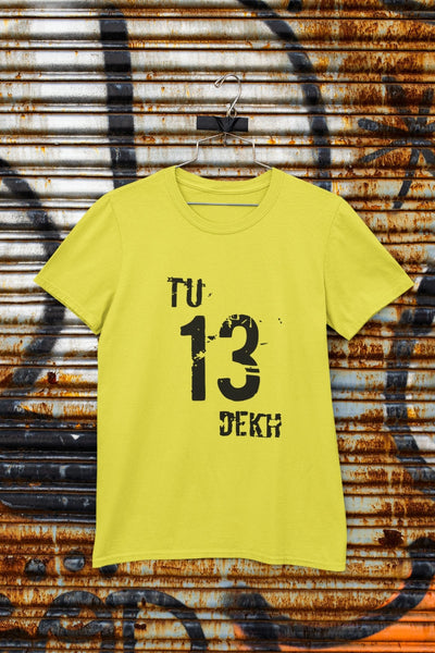 Tu Tera Dekh Desi Mens Half Sleeves T-shirt- FunkyTeesClub - Funky Tees Club