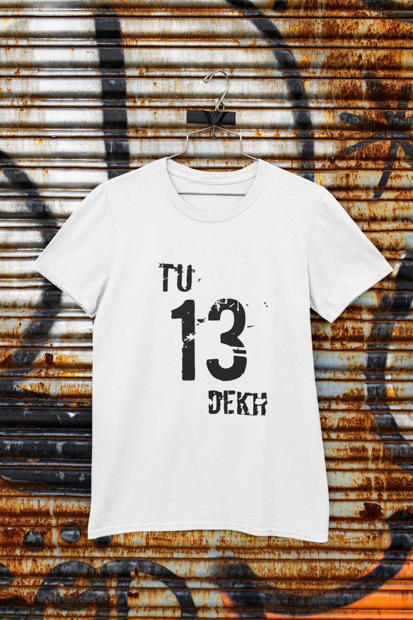 Tu Tera Dekh Desi Mens Half Sleeves T-shirt- FunkyTeesClub - Funky Tees Club