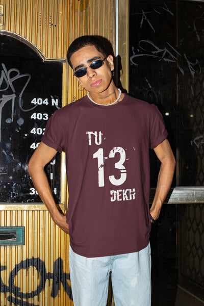 Tu Tera Dekh Desi Mens Half Sleeves T-shirt- FunkyTeesClub - Funky Tees Club