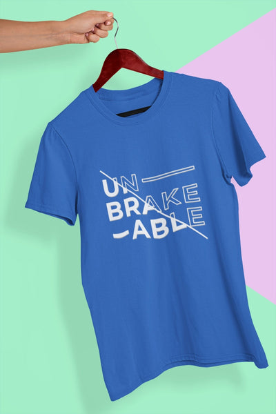 Unbreakable Women Half Sleeves T-shirt- FunkyTeesClub - Funky Tees Club