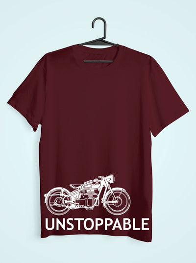 Unstoppable Women Half Sleeves T-shirt- FunkyTeesClub - Funky Tees Club