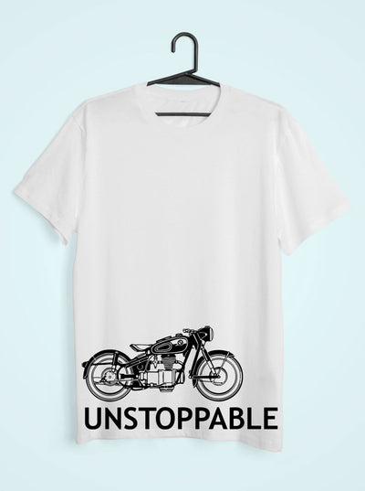 Unstoppable Women Half Sleeves T-shirt- FunkyTeesClub - Funky Tees Club