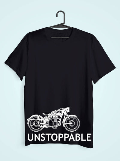 Unstoppable Women Half Sleeves T-shirt- FunkyTeesClub - Funky Tees Club
