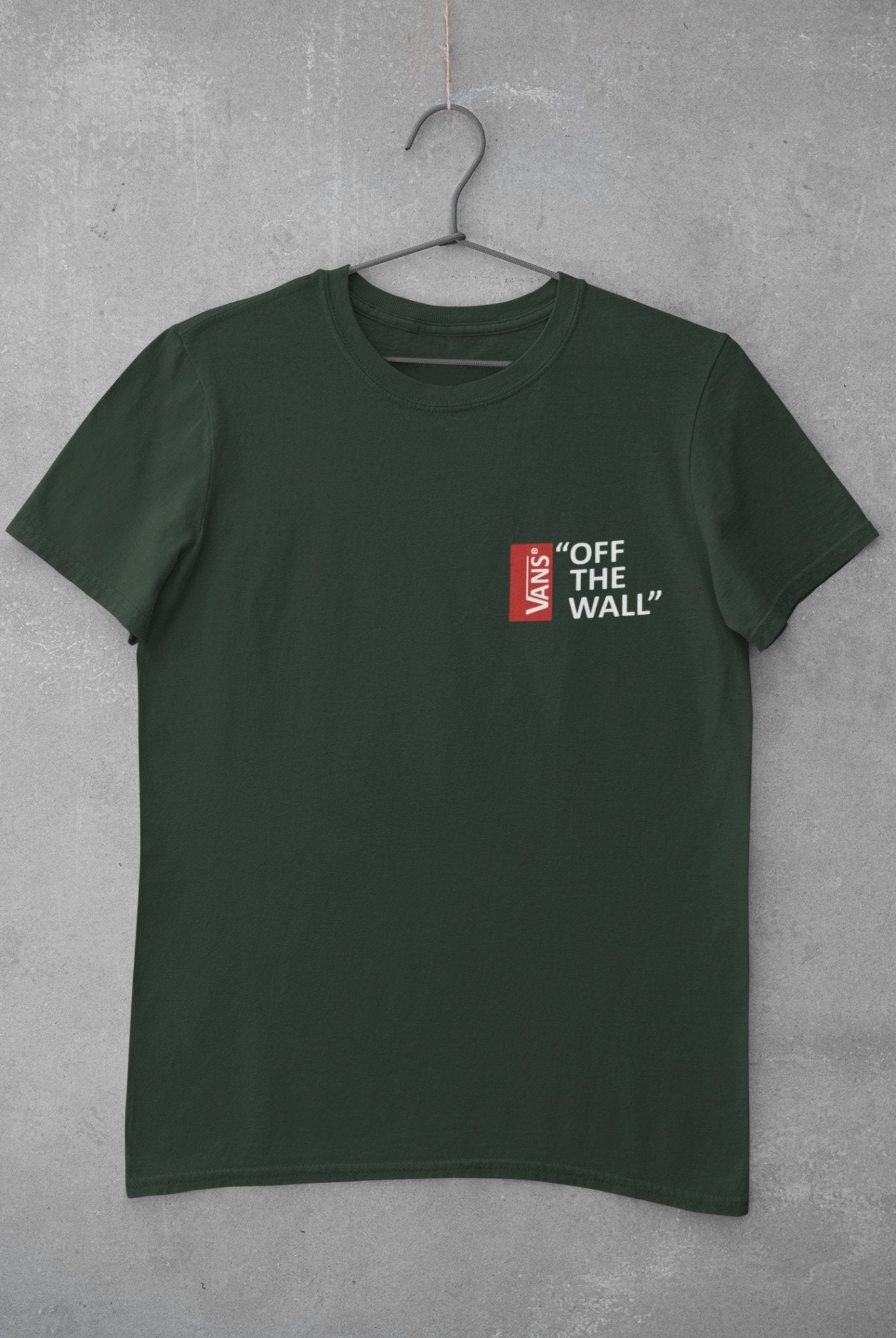 Vans Women Half Sleeves T-shirt- FunkyTeesClub - Funky Tees Club
