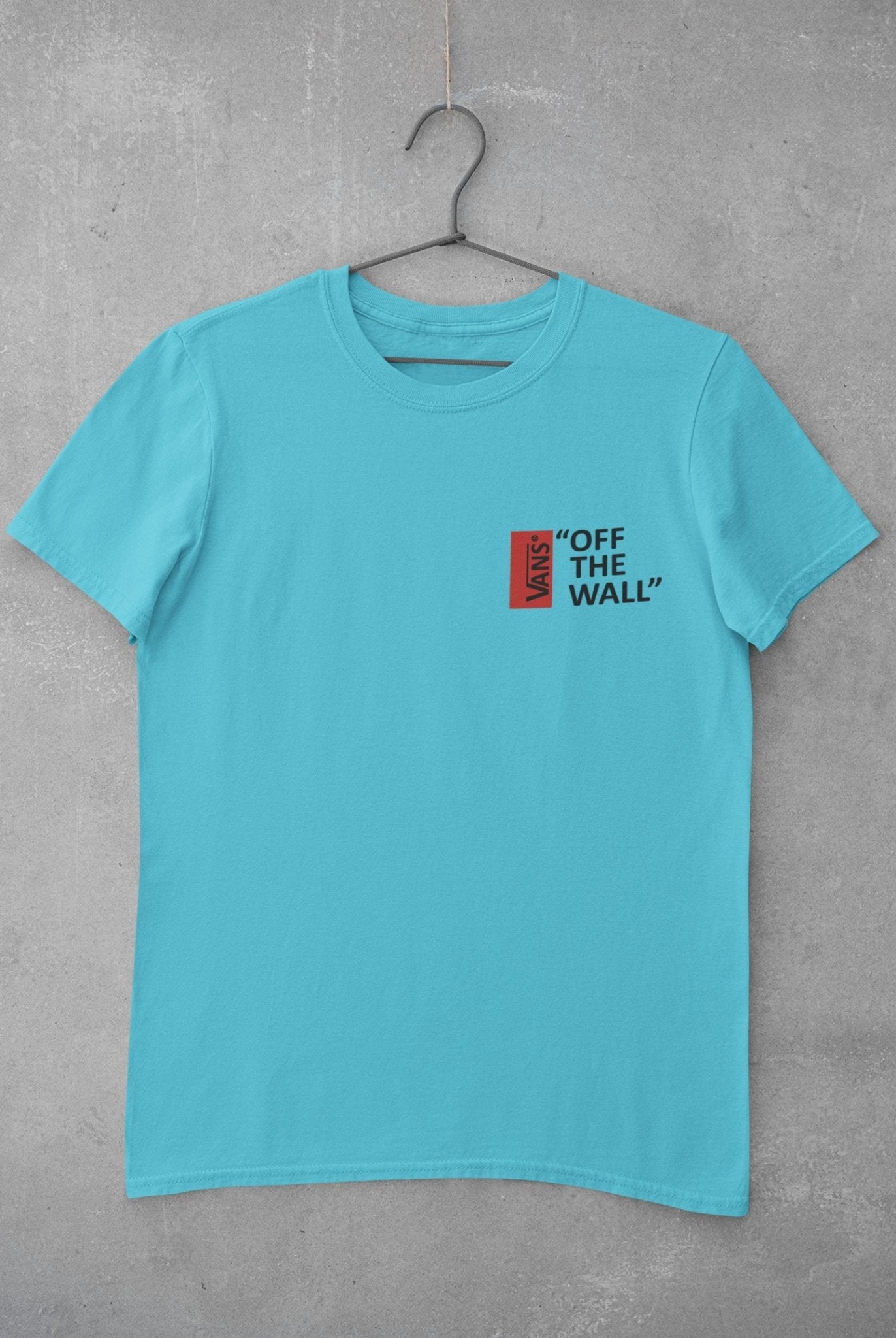 Vans Women Half Sleeves T-shirt- FunkyTeesClub - Funky Tees Club