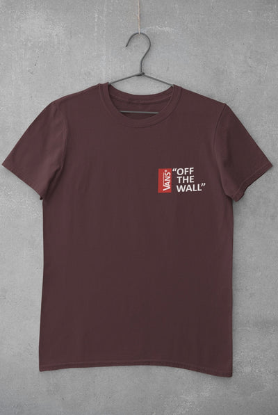 Vans Women Half Sleeves T-shirt- FunkyTeesClub - Funky Tees Club