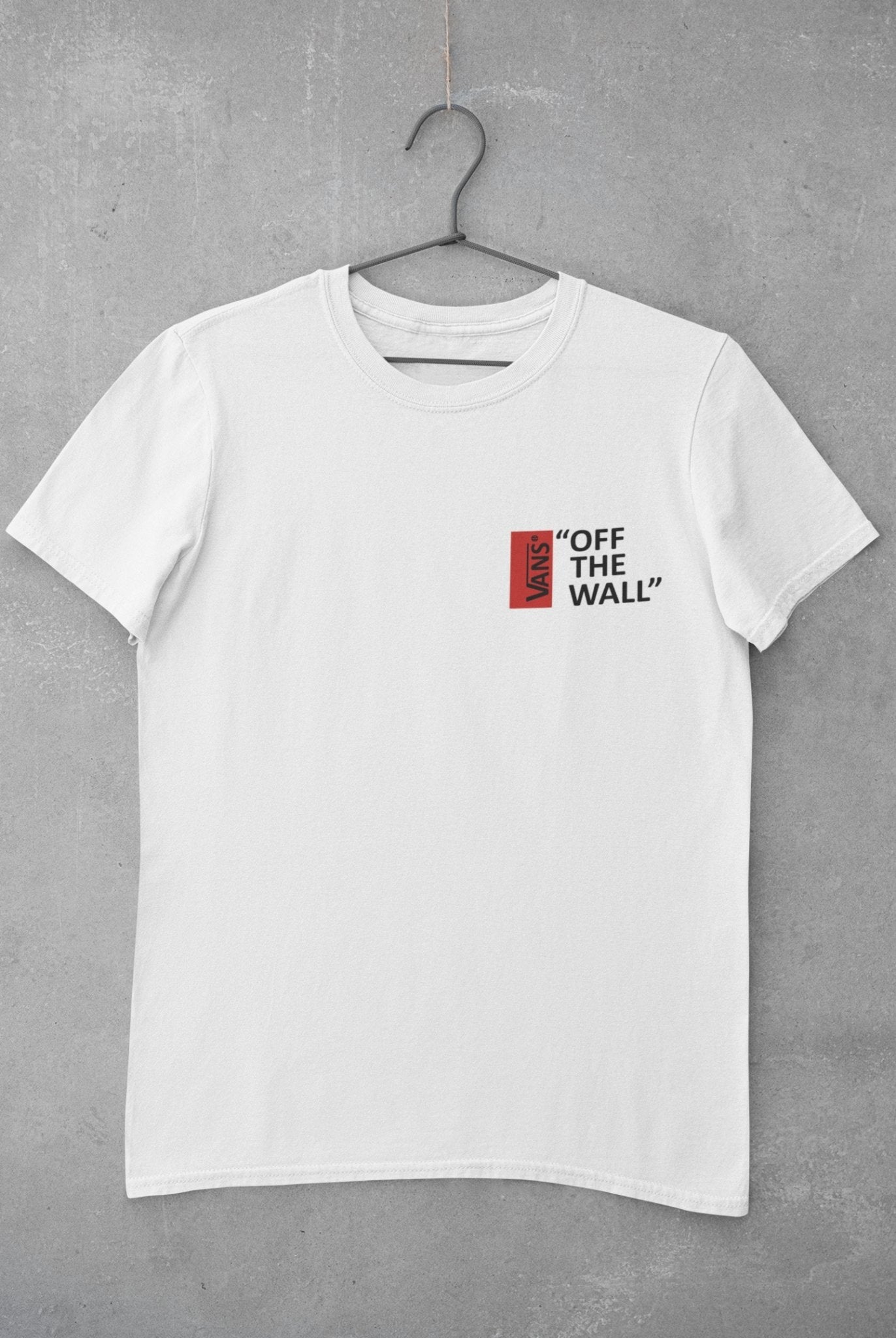 Vans Women Half Sleeves T-shirt- FunkyTeesClub - Funky Tees Club