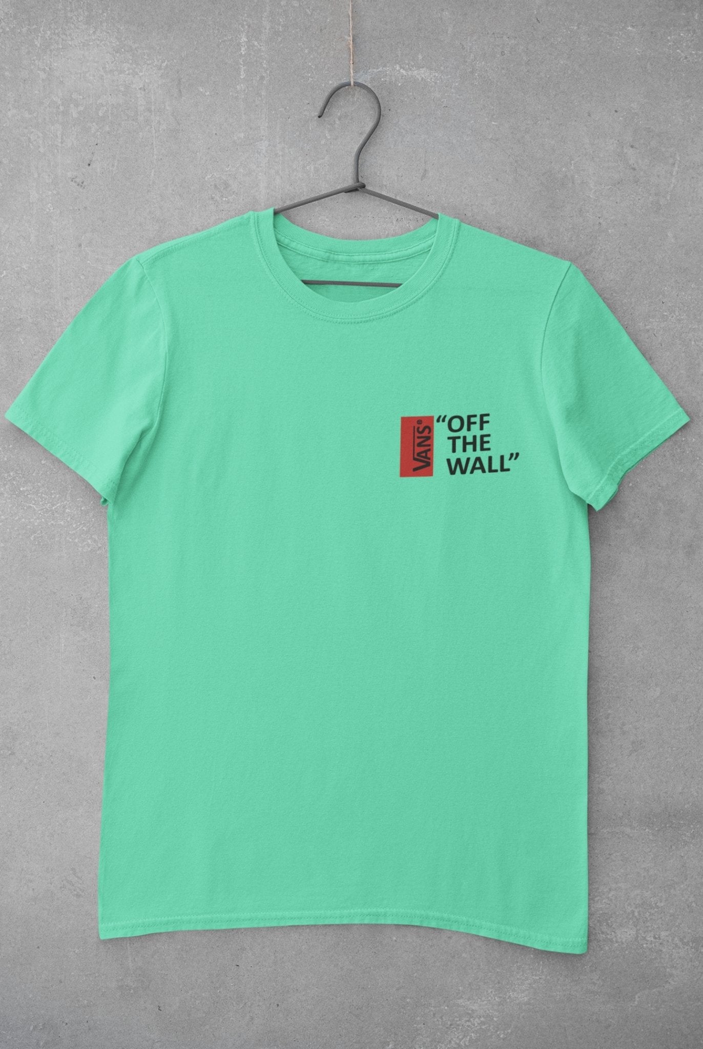 Vans Women Half Sleeves T-shirt- FunkyTeesClub - Funky Tees Club