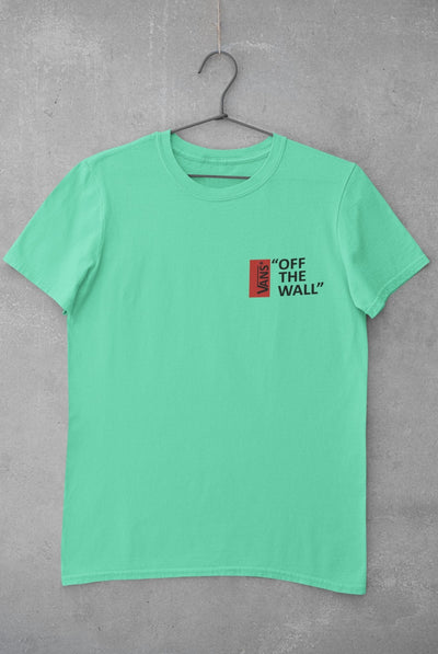 Vans Women Half Sleeves T-shirt- FunkyTeesClub - Funky Tees Club
