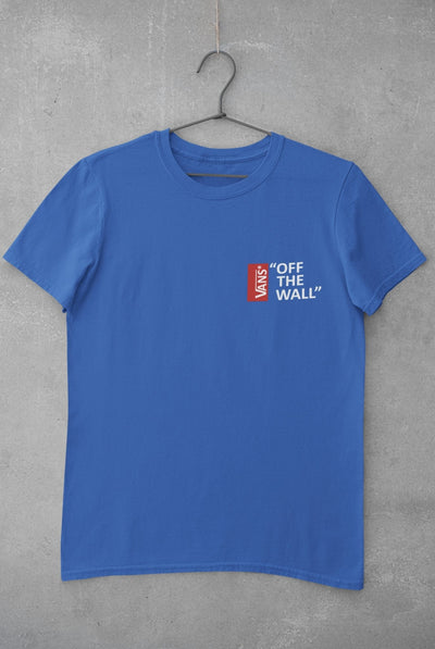 Vans Women Half Sleeves T-shirt- FunkyTeesClub - Funky Tees Club
