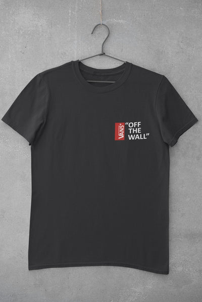 Vans Women Half Sleeves T-shirt- FunkyTeesClub - Funky Tees Club