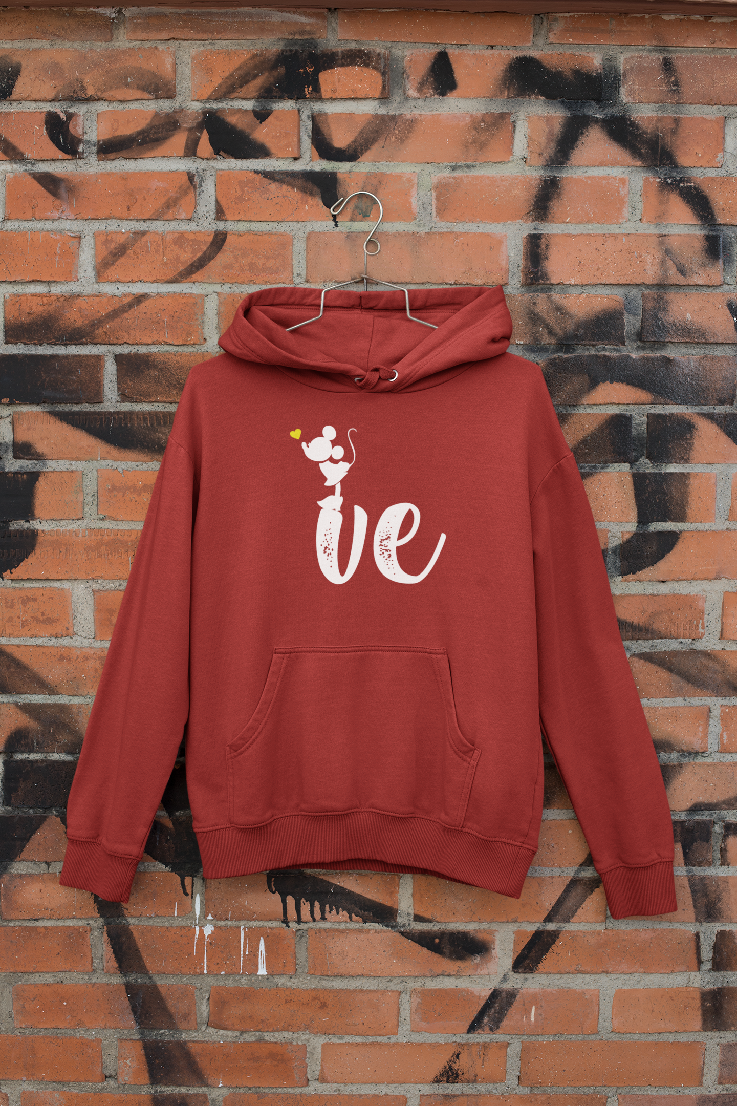 Love Couple Hoodie-FunkyTeesClub