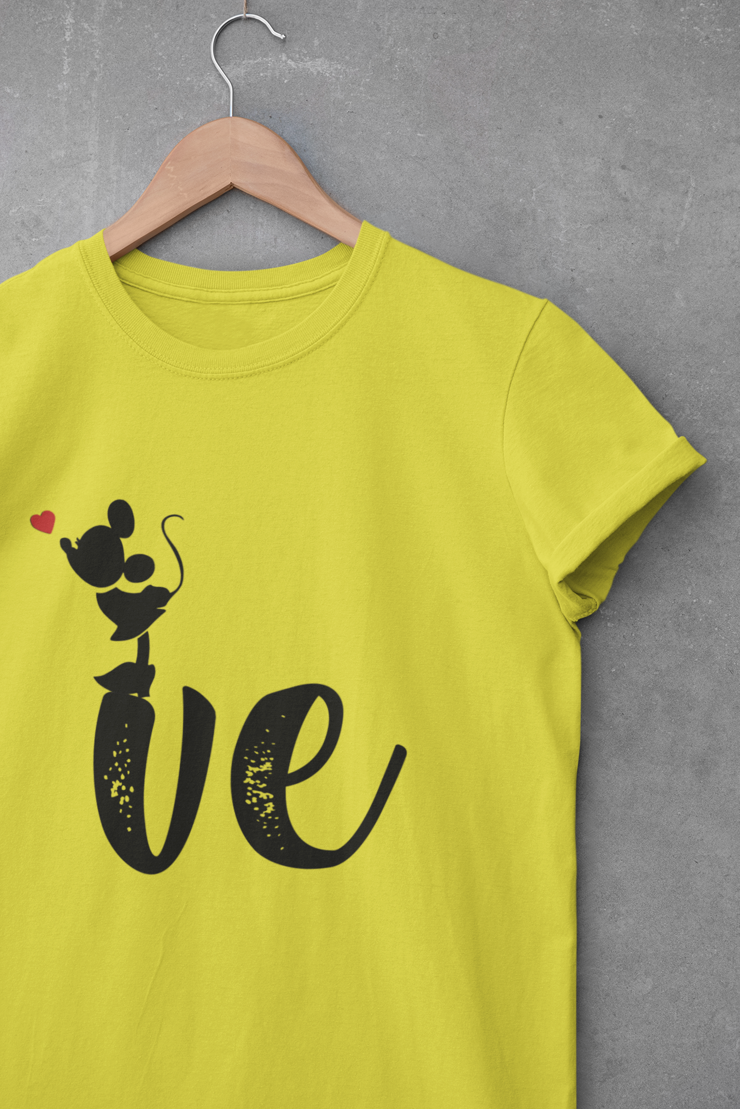 Love Couple Half Sleeves T-Shirts -FunkyTeesClub