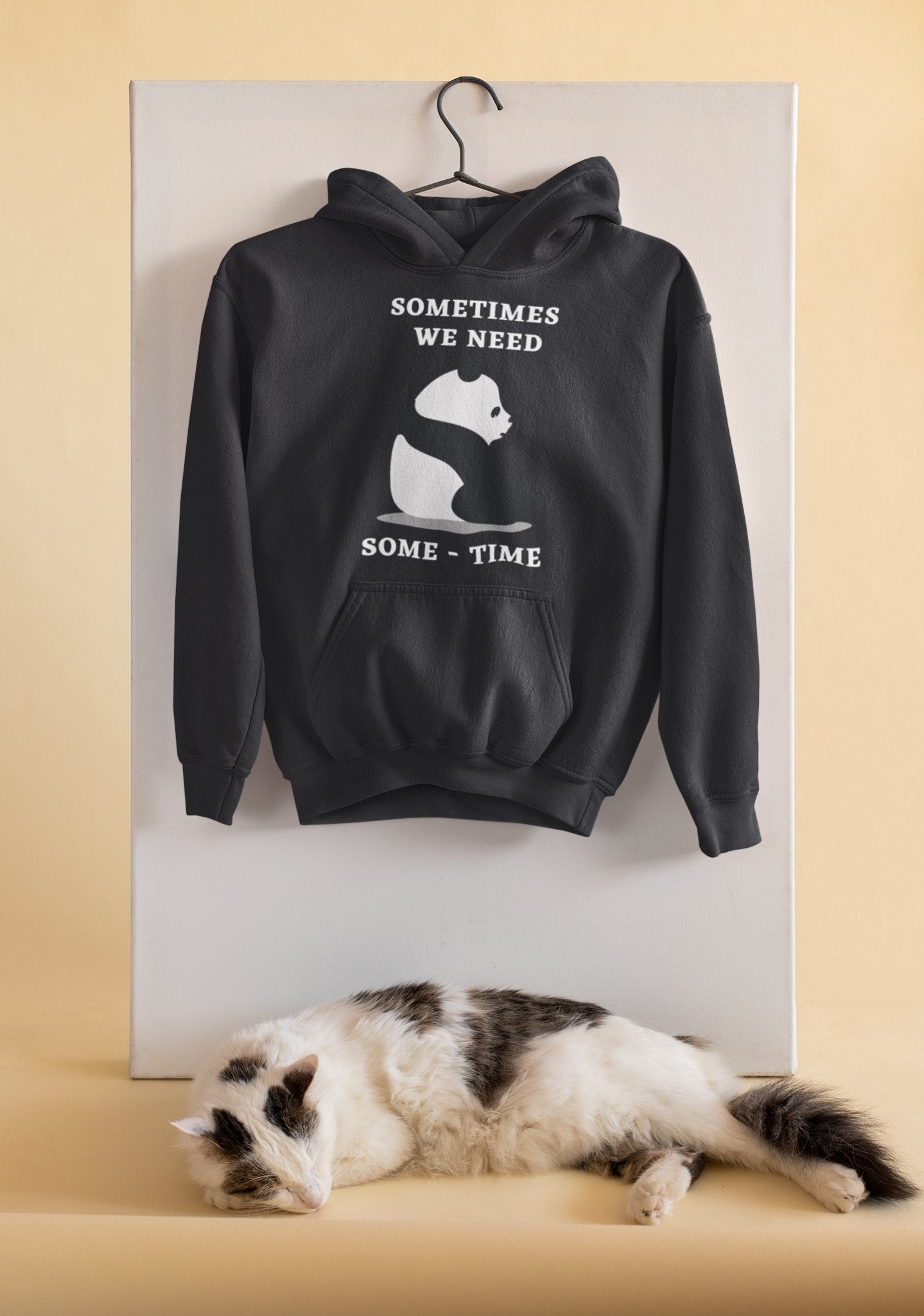 We Need Some Time Typography Hoodies for Women-FunkyTeesClub - Funky Tees Club