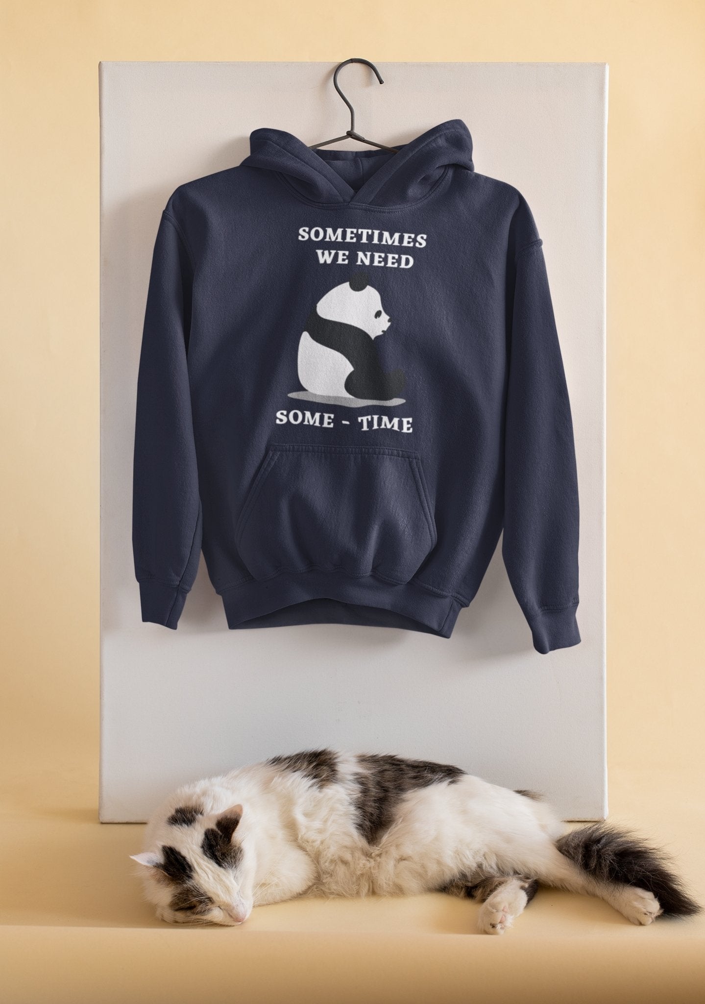 We Need Some Time Typography Hoodies for Women-FunkyTeesClub - Funky Tees Club