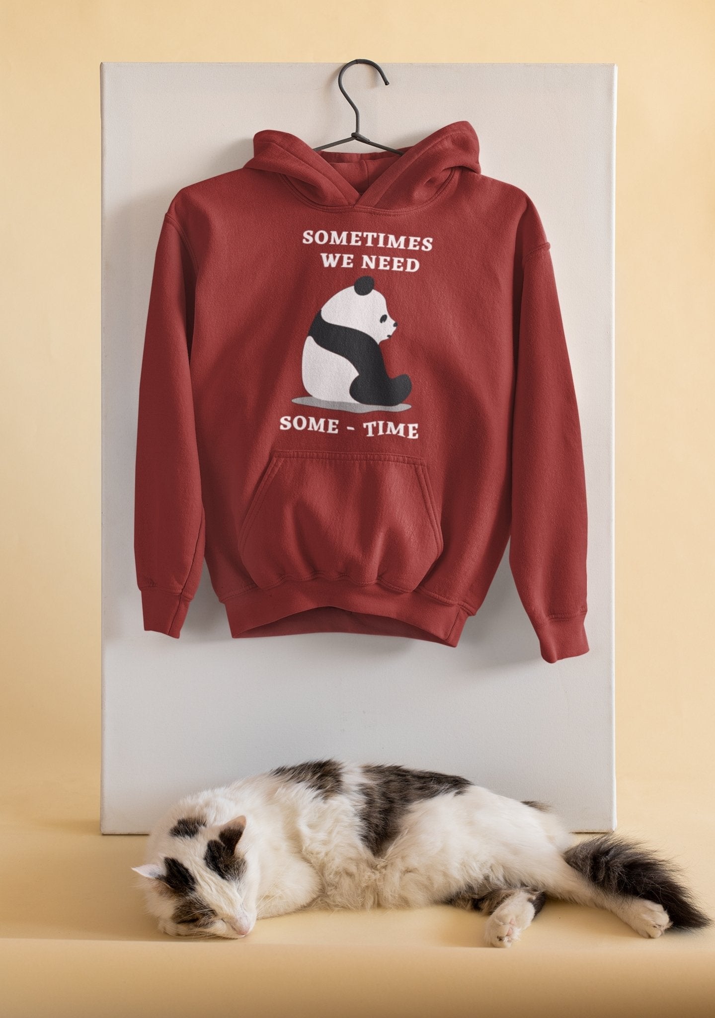 We Need Some Time Typography Hoodies for Women-FunkyTeesClub - Funky Tees Club