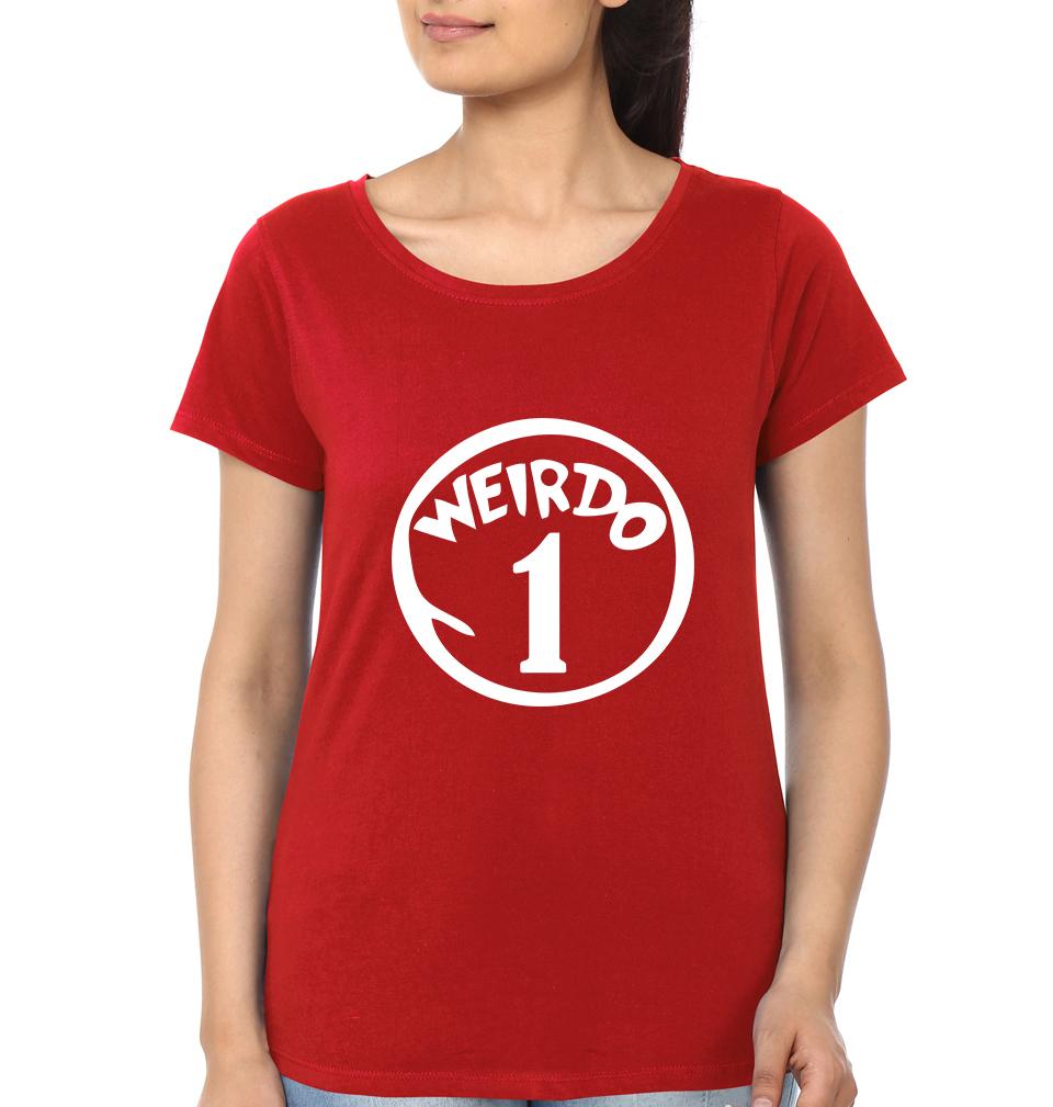 Weirdo BFF Half Sleeves T-Shirts-FunkyTees - Funky Tees Club